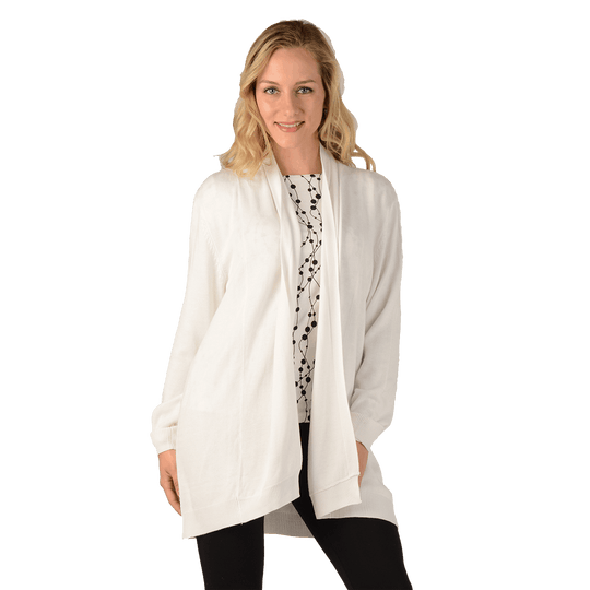 NEW Bamboo Draped Cardigan