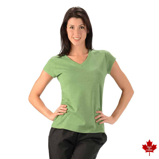 Hemp/Organic Cotton V-Neck Top