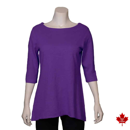 NEW Hemp 3/4 Sleeve Fluid Top