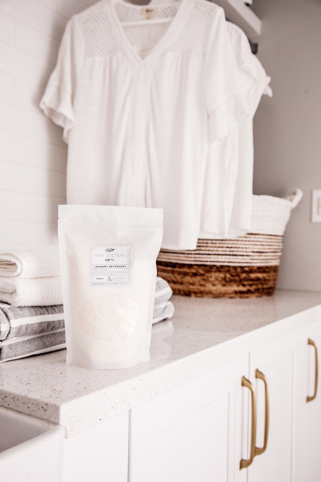 All Natural Laundry Detergent and Laundry Whitener - Set