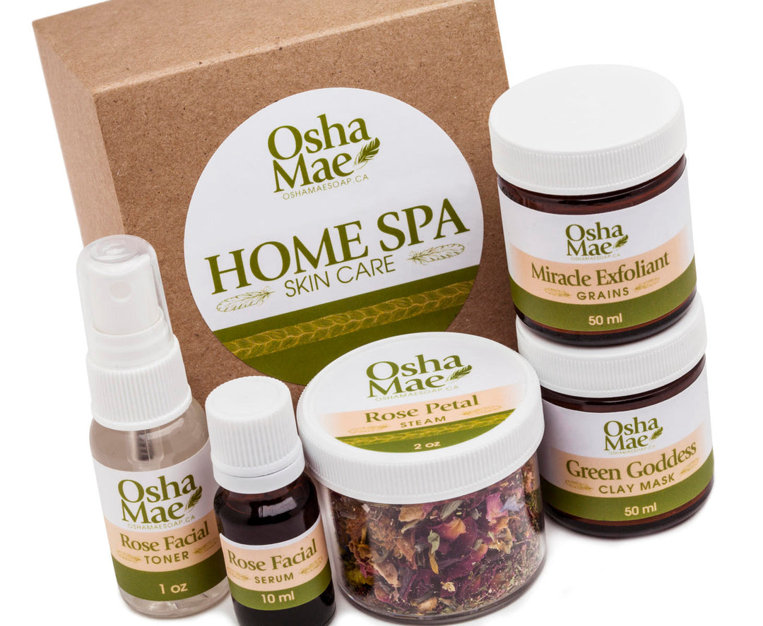 NEW ROSE Facial Care Kit - Home Spa