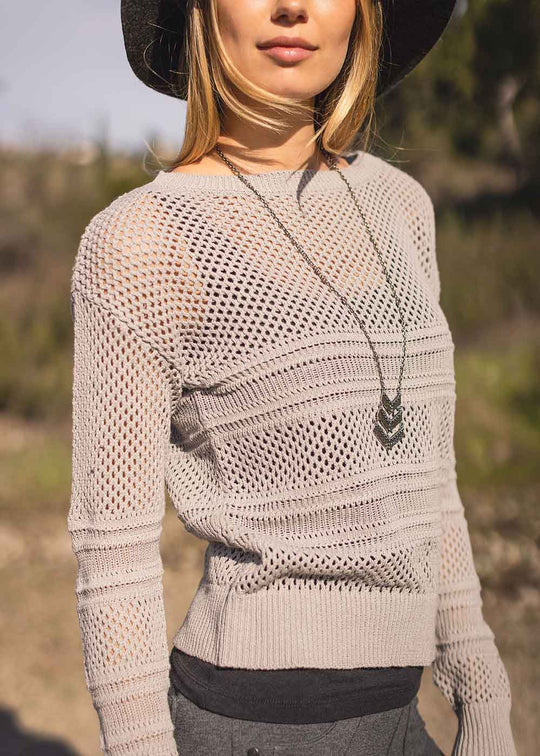 Borealis Sweater in Hemp & Organic Cotton