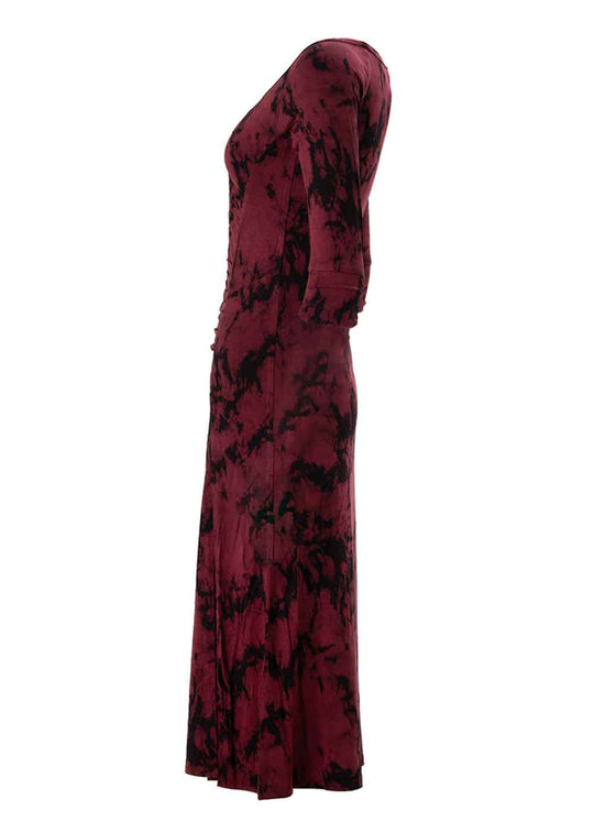 Daphne Dress in HEMP Tie-Dye