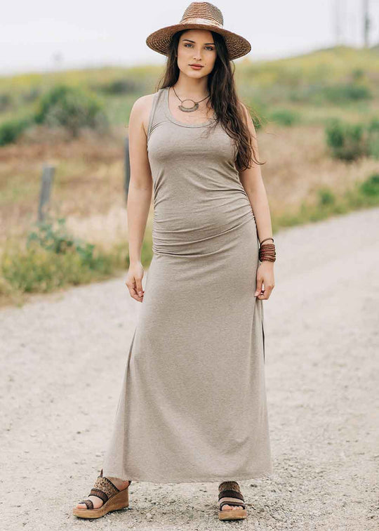 Elektra Maxi Dress in Bamboo & Organic Cotton