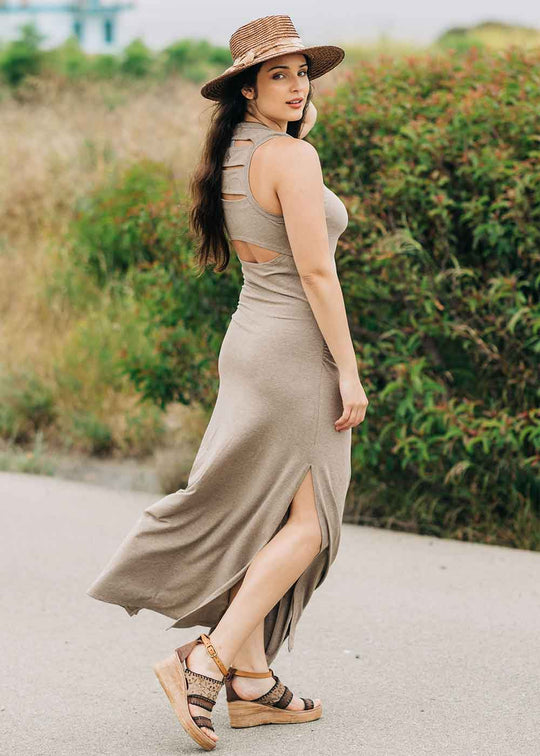 Elektra Maxi Dress in Bamboo & Organic Cotton