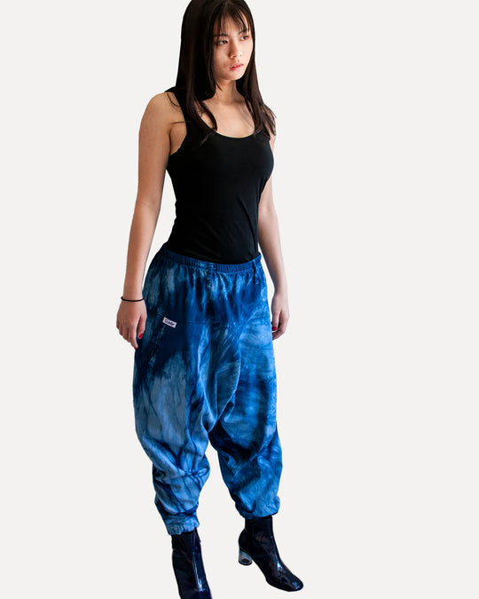Arashi Shibori Harem Pants