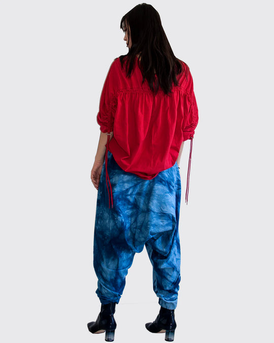 Arashi Shibori Harem Pants