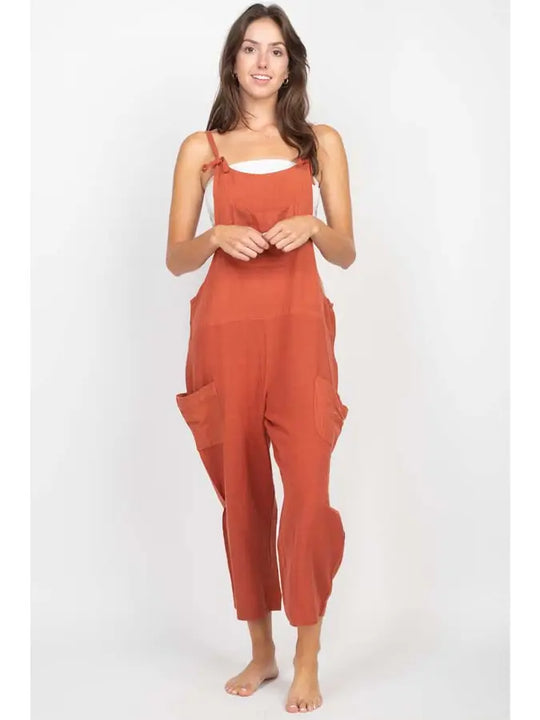 Easy Slouchy HEMP Overalls