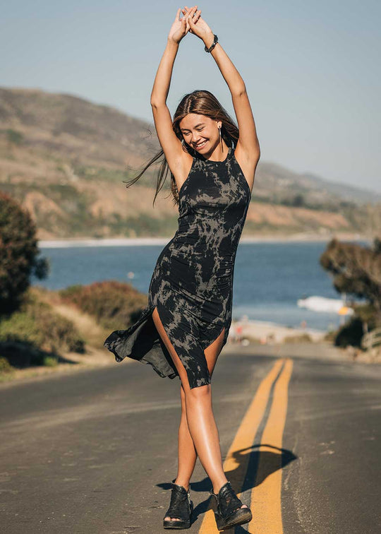 Nova Dress in HEMP Lyocell