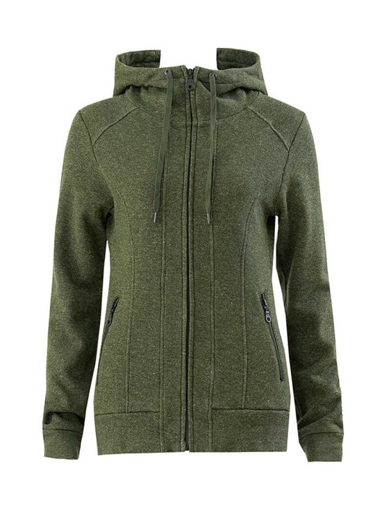 Awaken Hoodie in Hemp and O/C Fleece
