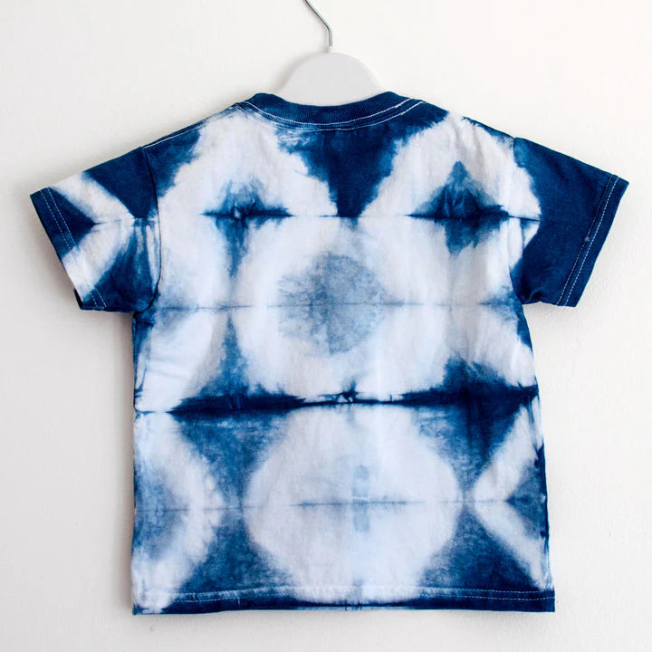 Kids Itajime Triangles T-Shirt in Organic Cotton
