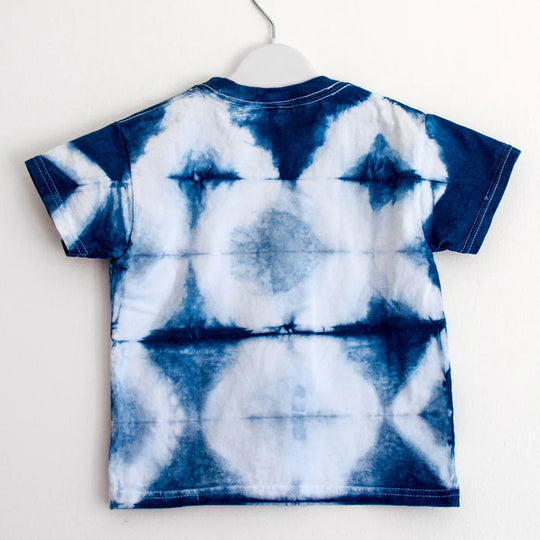Kids Itajime Triangles T-Shirt in Organic Cotton