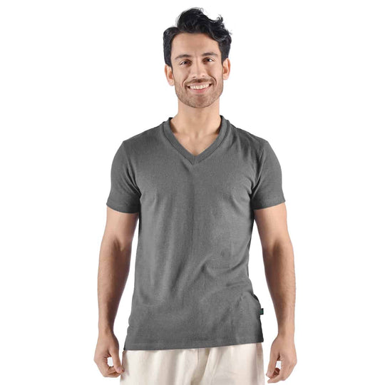 Men's Urban Hemp/OC V-neck tee