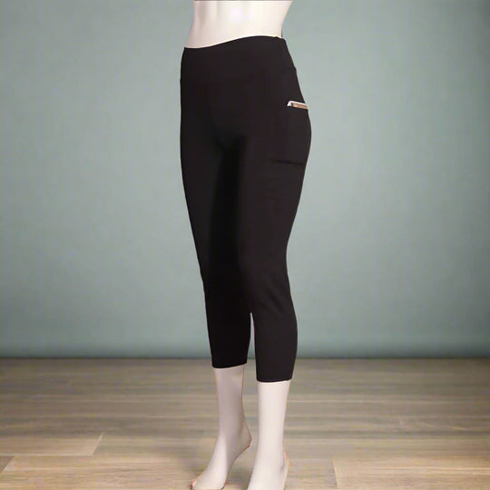 Hemp Pocket Cropped Leggings