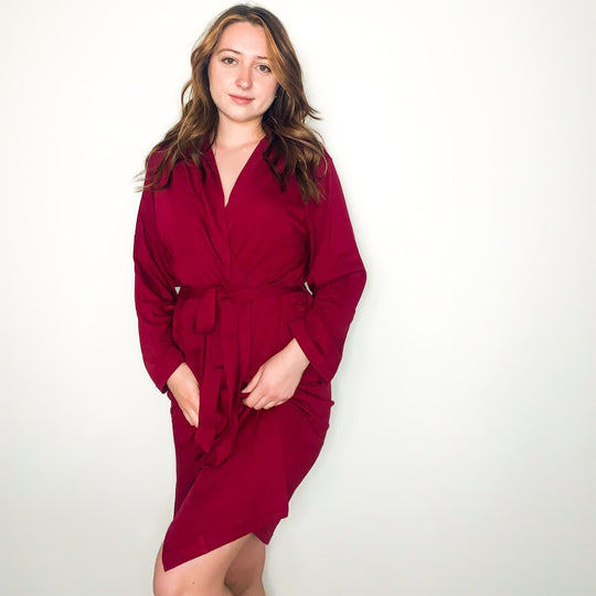 Bamboo and Organic Cotton Robe - Naturally Canada
