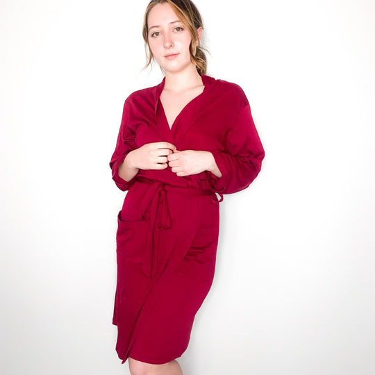 Bamboo and Organic Cotton Robe - Naturally Canada