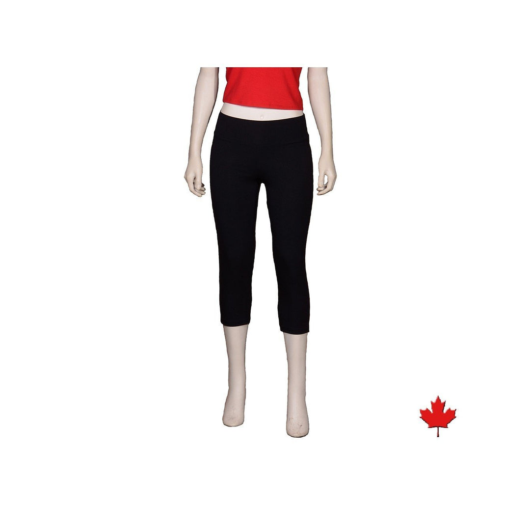 Bamboo Yoga 3/4 Leggings - Naturally Canada