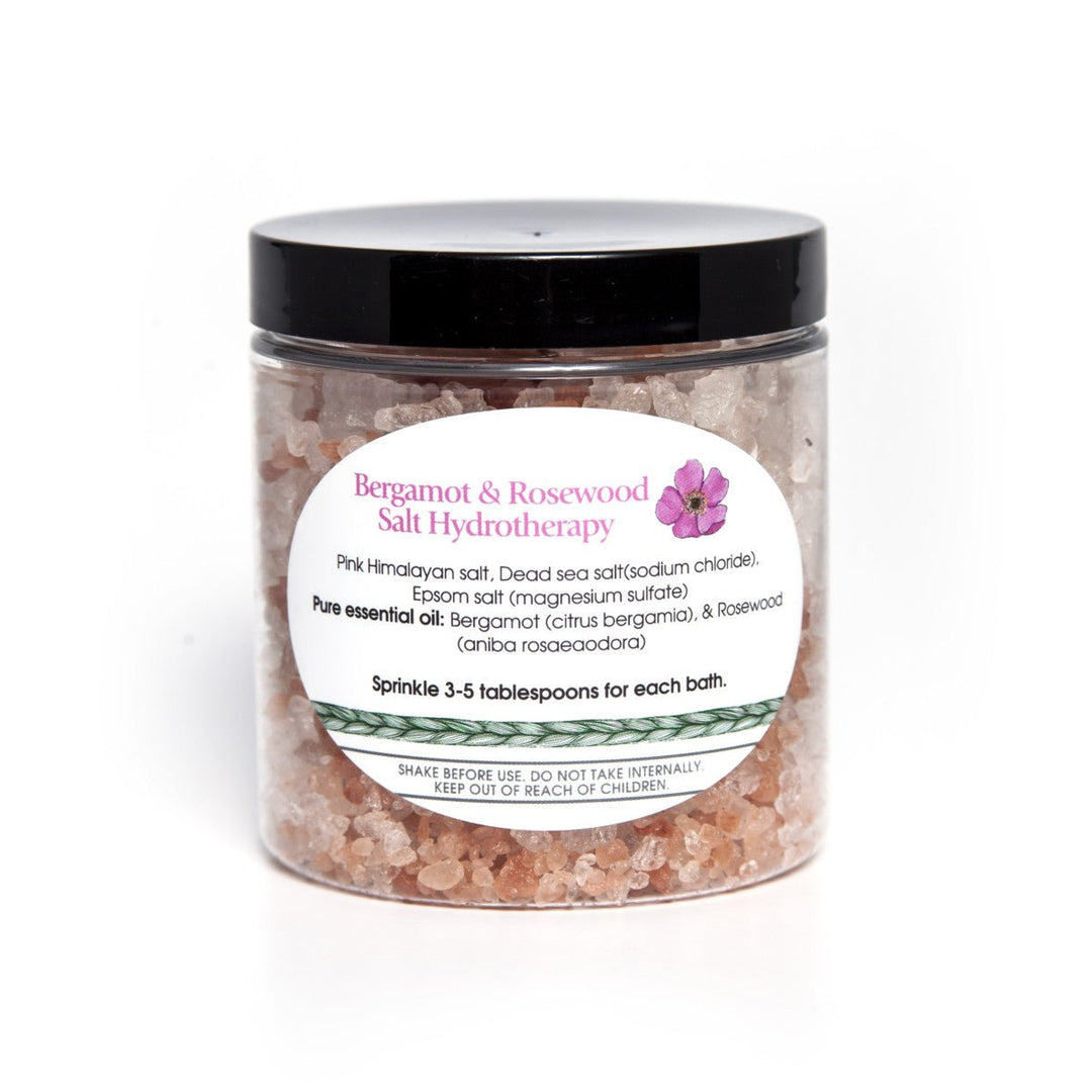 Bergamot & Rosewood Hydrotherapy Salts - Naturally Canada
