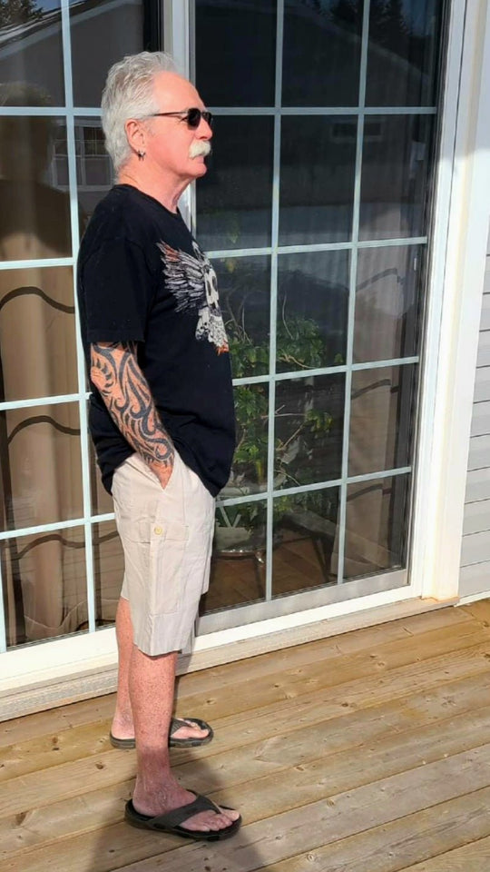 Hemp Cargo Shorts - Naturally Canada