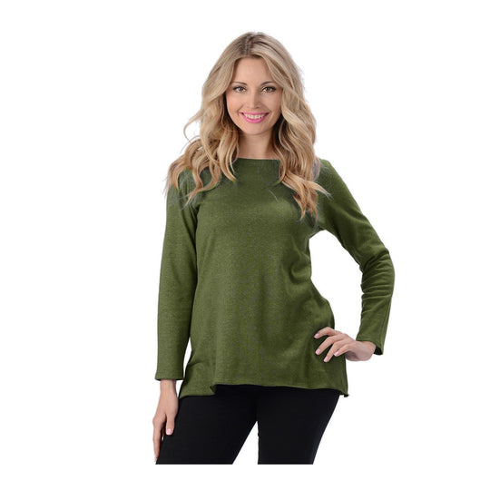 Hemp Long Sleeve Fluid Top - Naturally Canada