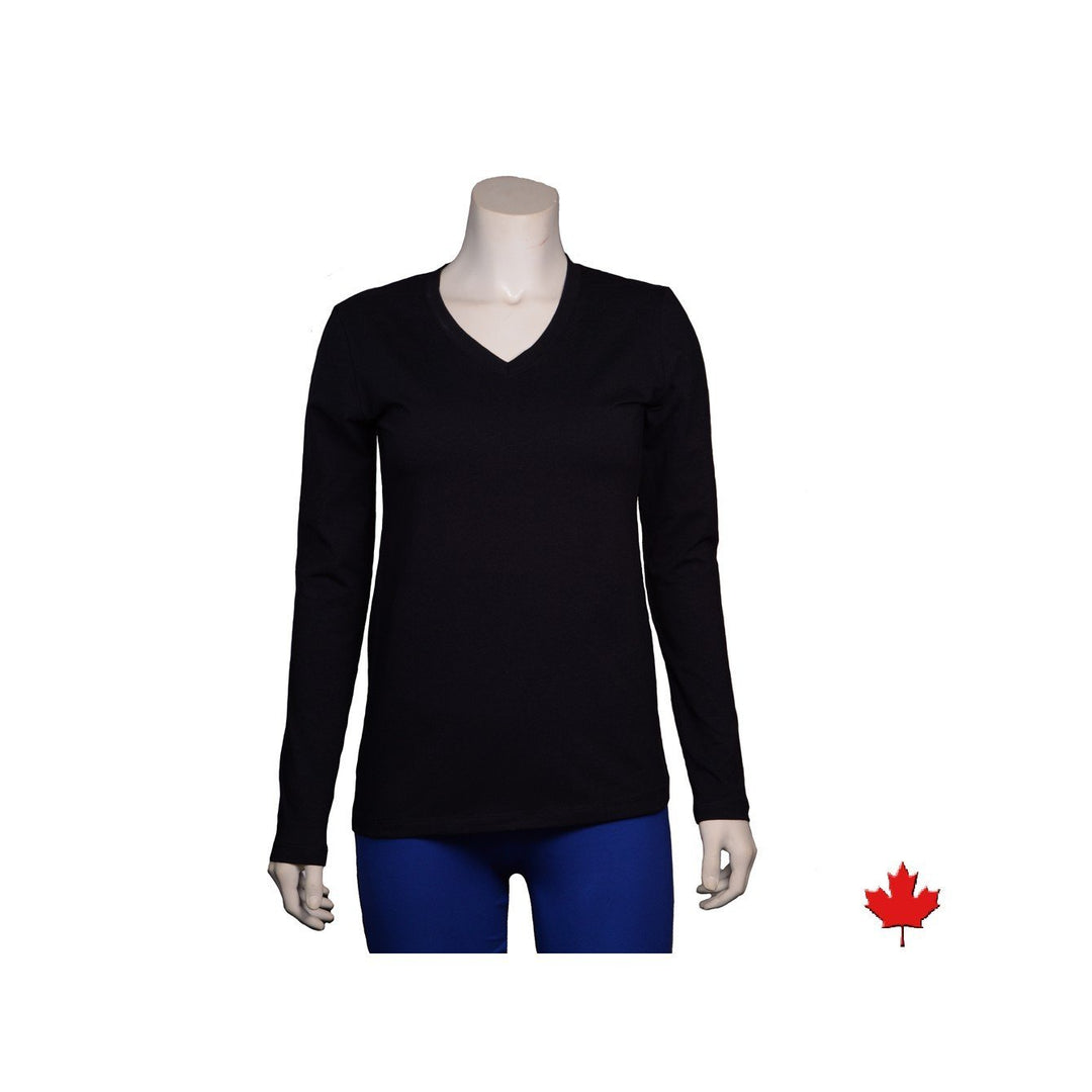 Hemp Stretch Long Sleeve Top - Naturally Canada