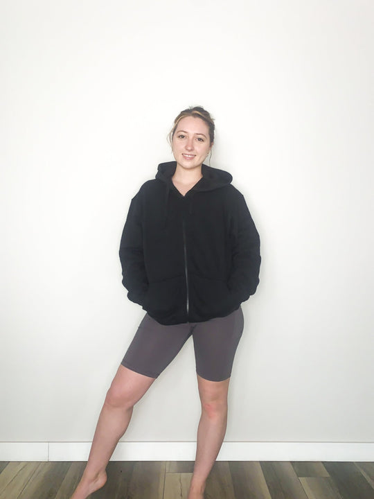 Hemp Zip Hoodie - Naturally Canada