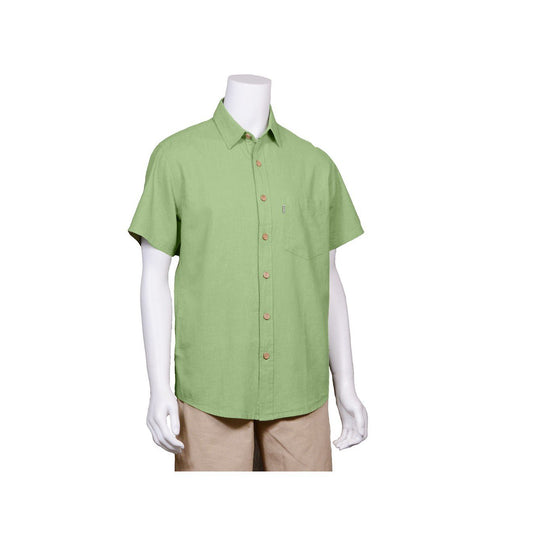 Hemp/Organic Cotton Short Sleeve Shirt - Naturally Canada