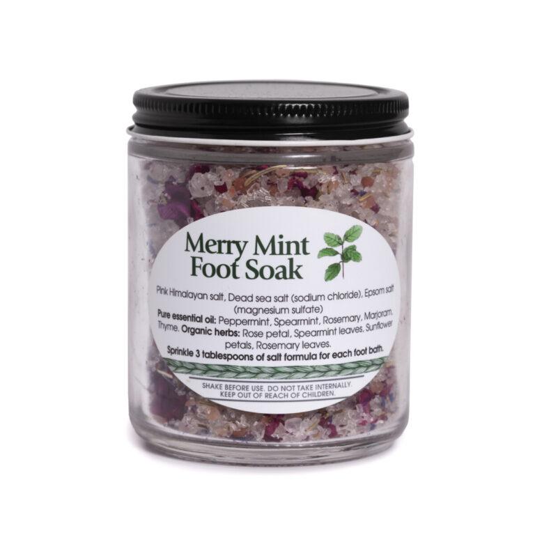 Merry Mint Foot Soak - Naturally Canada