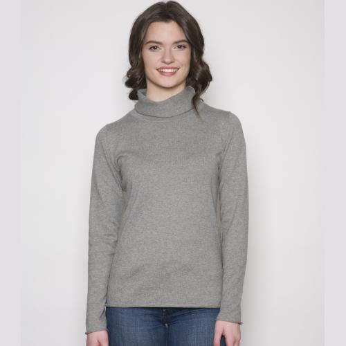 Mock Neck Soft Sweater - Naturally Canada