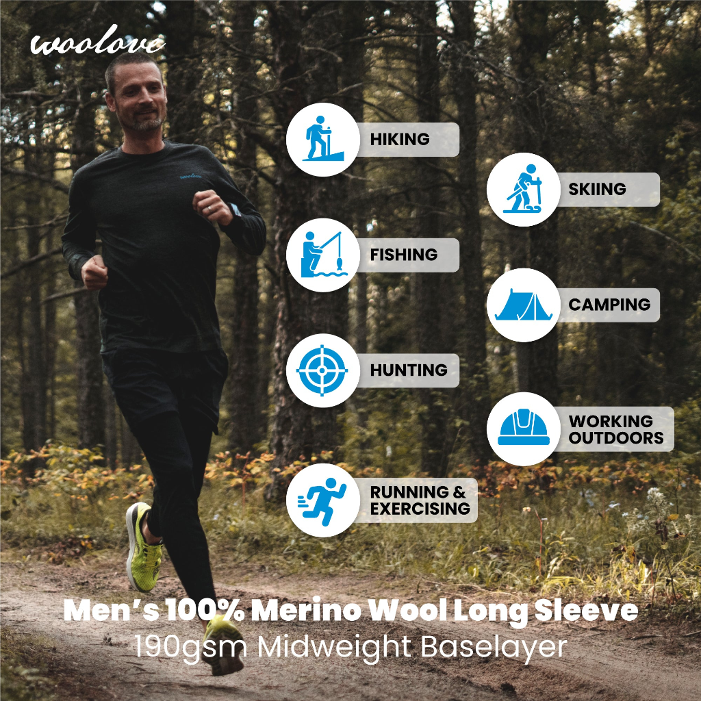 Merino Base Layers - All Season's - UNISEX