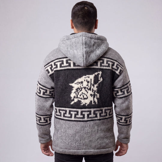 Lunar Wolf Wool Jacket