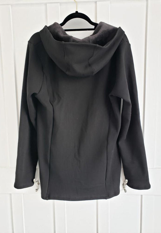 2-in-1 Fleece Baby Carrying Hoodie