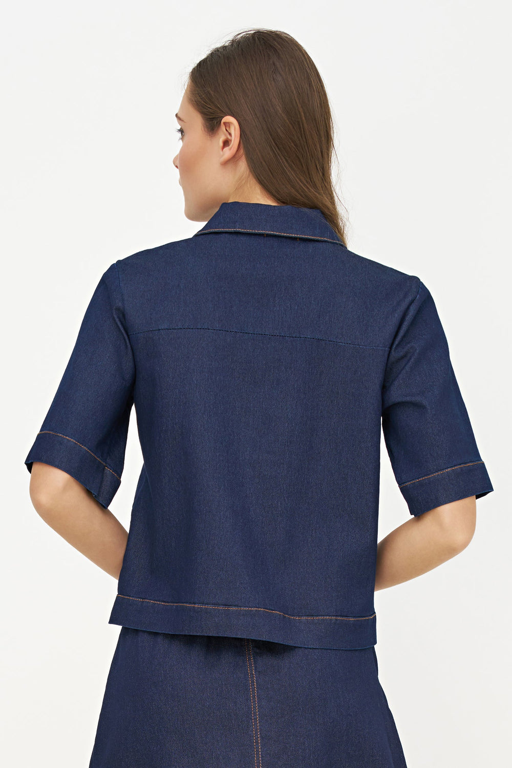 Women's Woven Top in 100% Cotton
