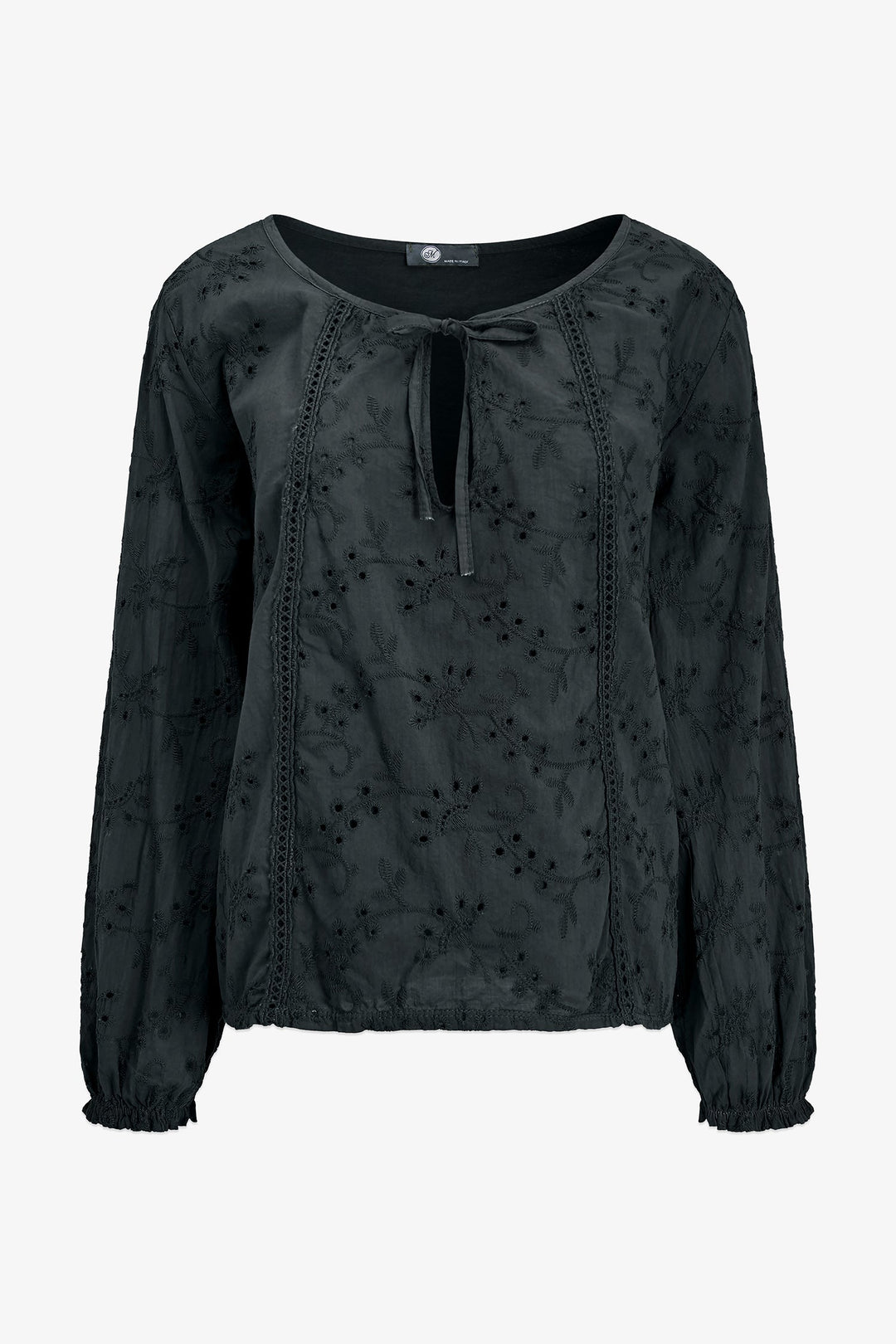 Women's Knit/Woven Cotton Combo Top