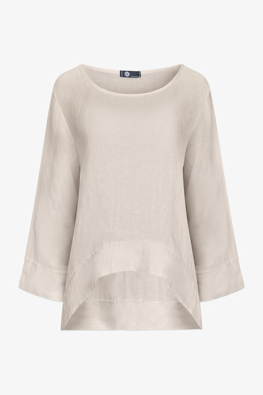 Women's Woven Linen Top