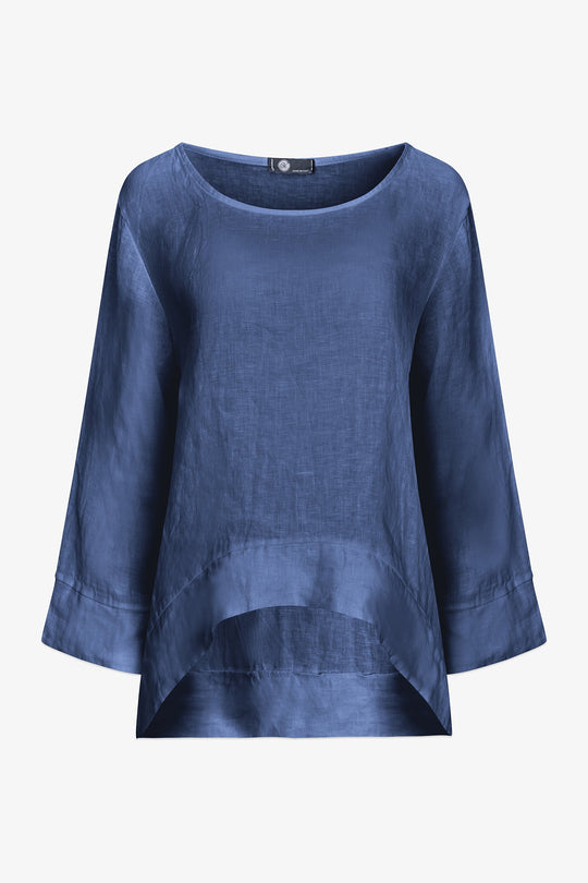 Women's Woven Linen Top