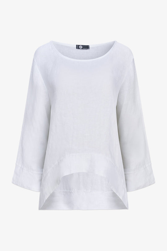 Women's Woven Linen Top