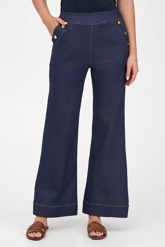 Women's Woven Cotton Classic Trousers