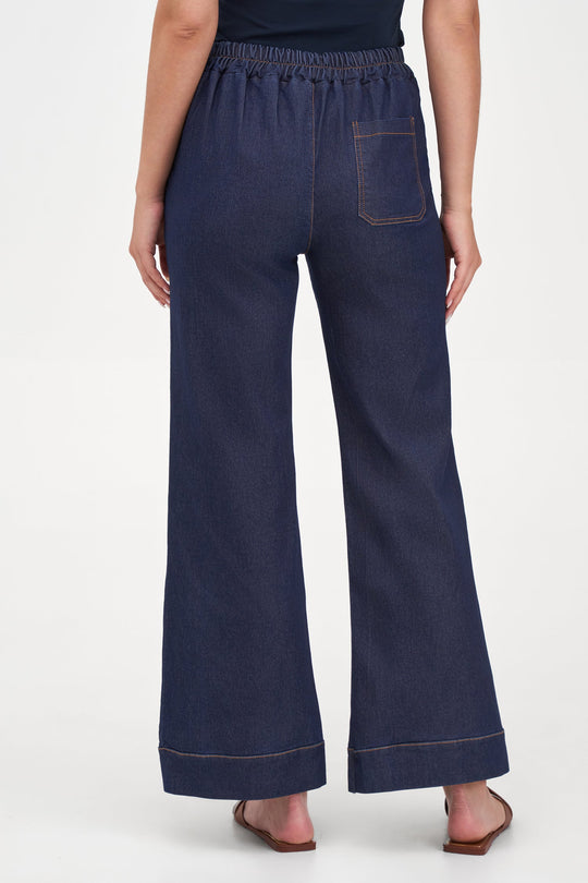 Women's Woven Cotton Classic Trousers