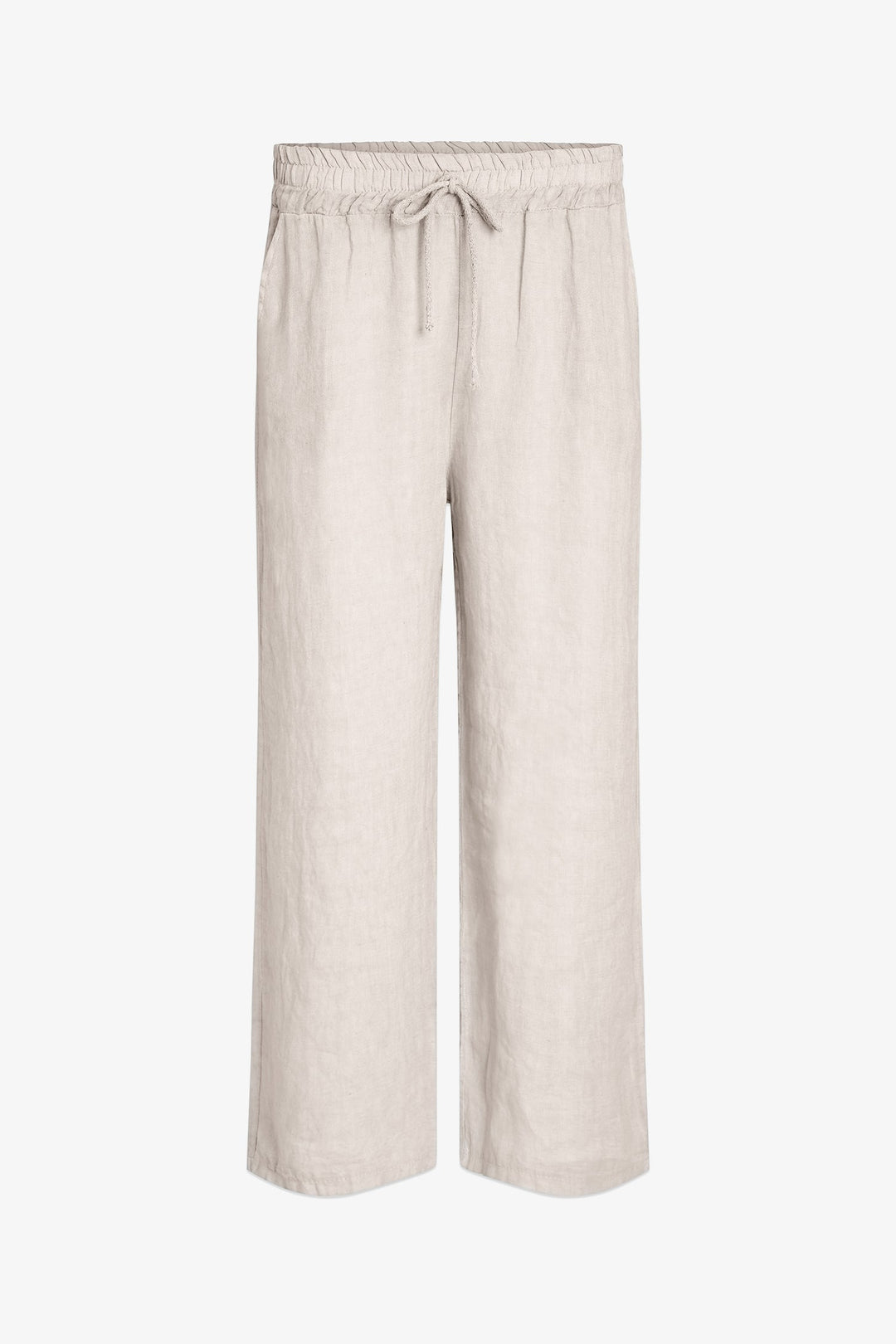 Women's Woven Linen Trousers