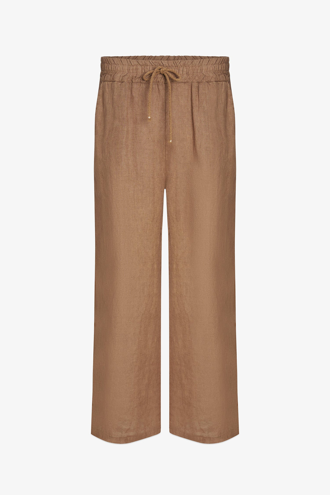 Women's Woven Linen Trousers