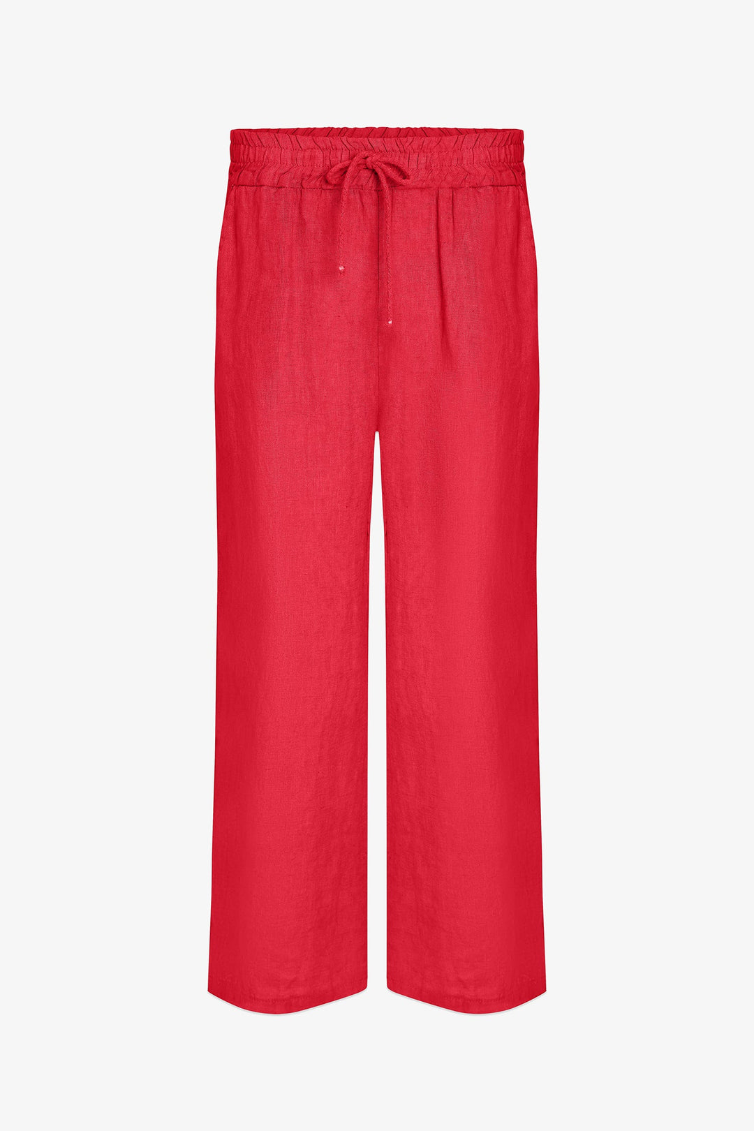 Women's Woven Linen Trousers