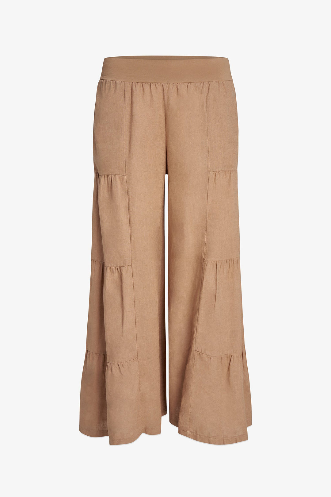 Women's Woven Linen Trousers