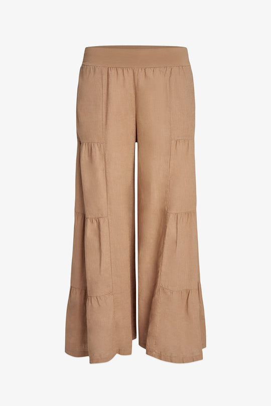 Women's Woven Linen Trousers