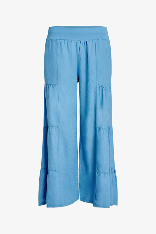 Women's Woven Linen Trousers