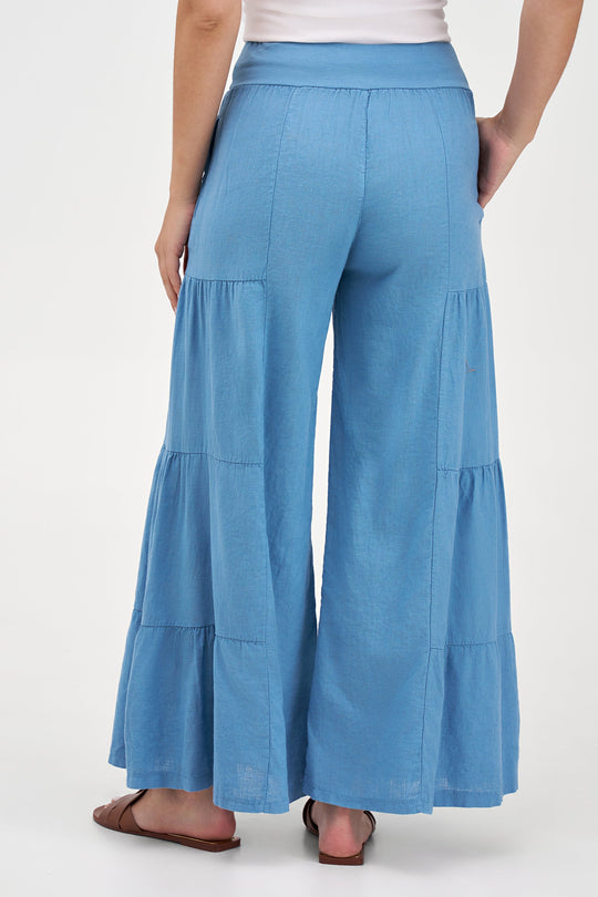 Women's Woven Linen Trousers