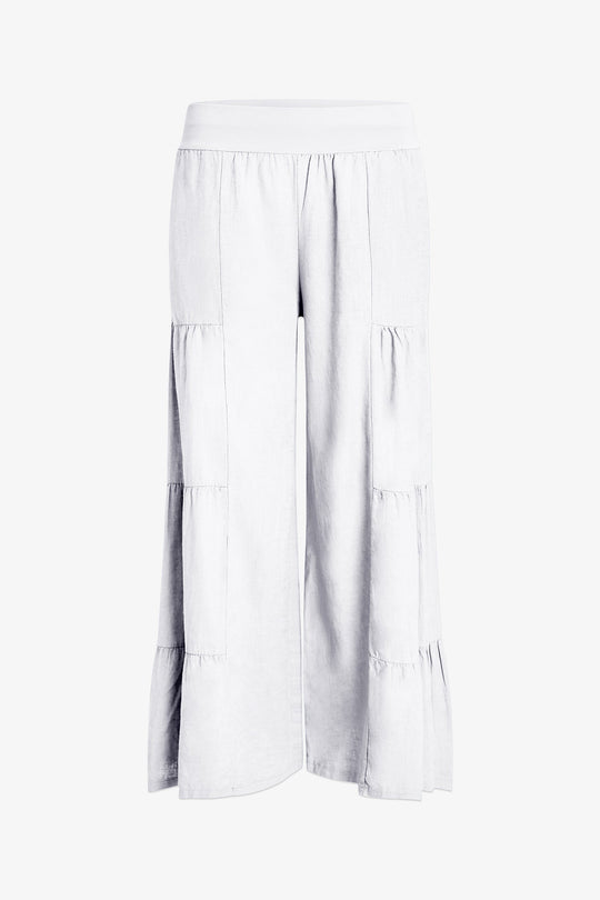 Women's Woven Linen Trousers