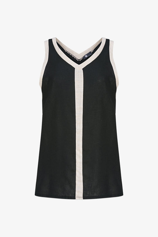 Women's Woven Sleeveless Top