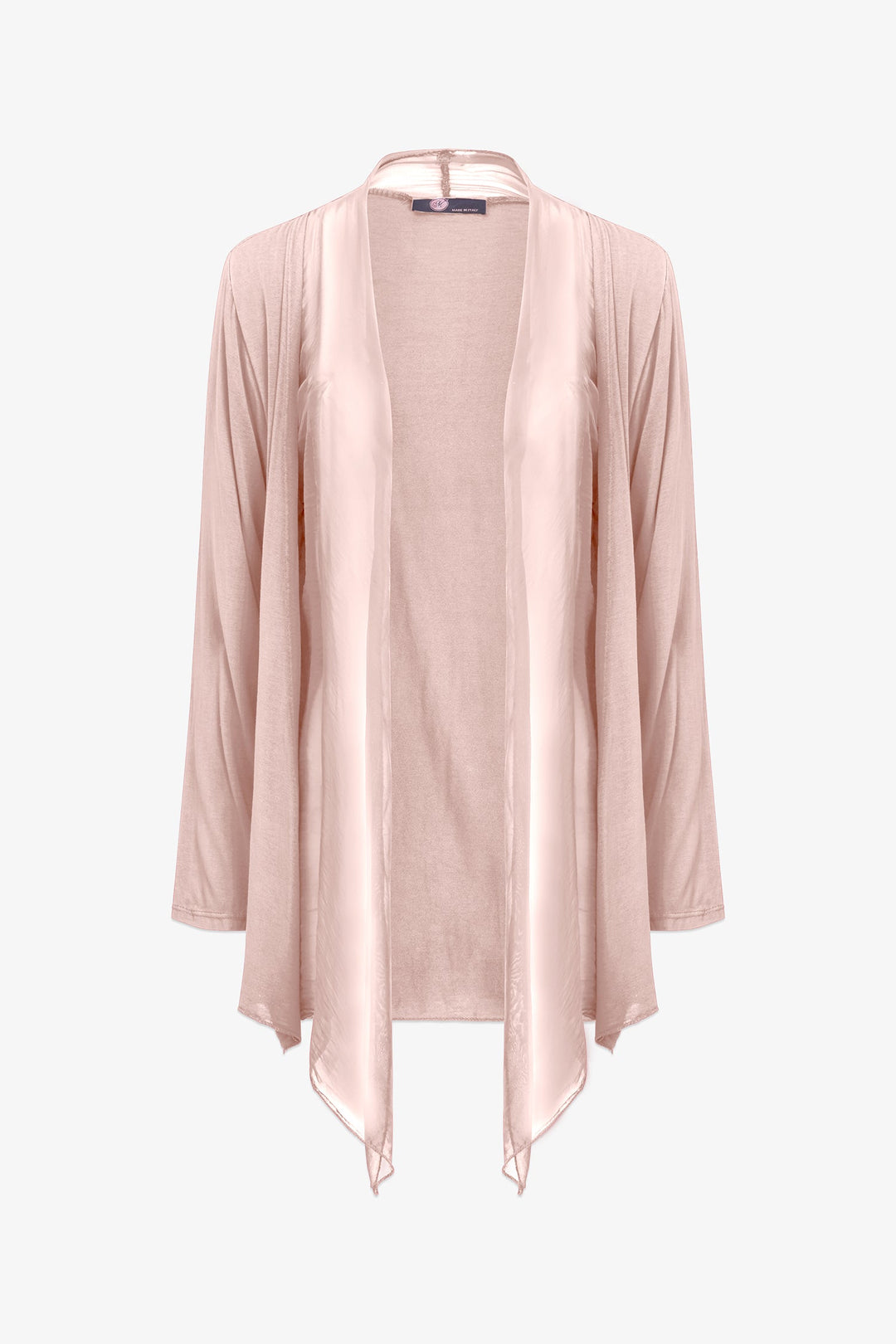 Women's Knit/Woven Combo Cardigan