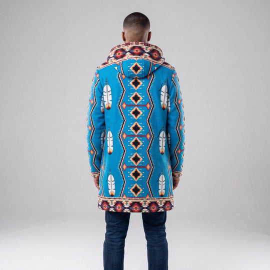 Sky Blue Long Coat